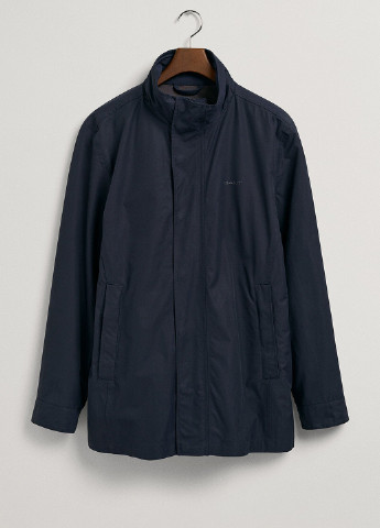 Темно-синяя демисезонная куртка Gant