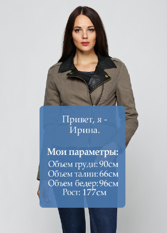 Оливкова (хакі) демісезонна куртка LTB