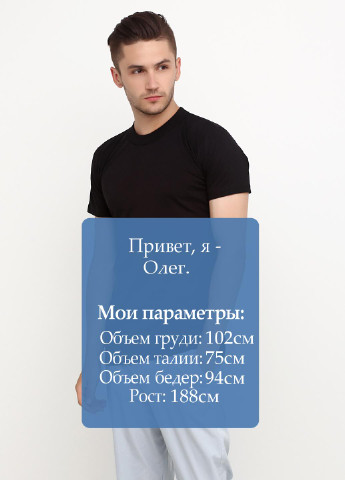 Черная летняя футболка Mevsim