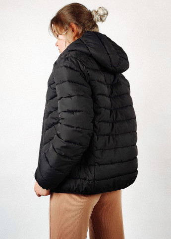 Черная демисезонная куртка Boohoo