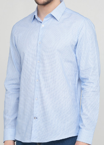 Голубой классическая рубашка в клетку Burton