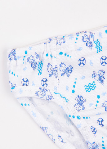 Белый демисезонный комплект (майка, трусы) Фламинго