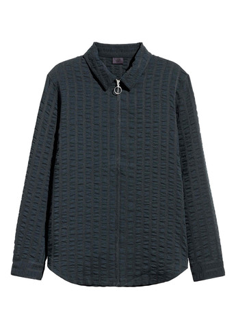 Темно-синяя демисезонная куртка H&M