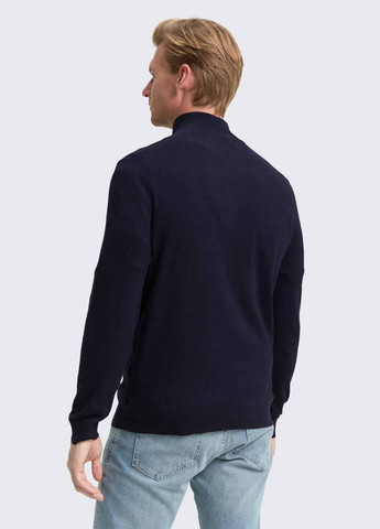 Темно-синій демісезонний светр Tom Tailor