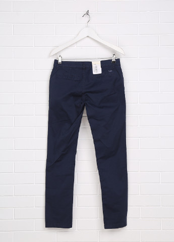 Темно-синие кэжуал демисезонные прямые брюки Pepe Jeans
