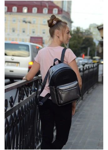 Жіночий рюкзак 35х12х25 см Sambag (210473581)