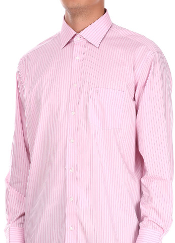Розовая кэжуал рубашка Casa Moda с длинным рукавом