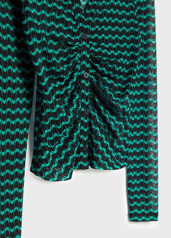 Комбинированная блуза Stradivarius