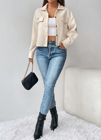 Куртка-сорочка SHEIN (340673258)