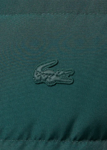 Темно-бирюзовая зимняя куртка Lacoste
