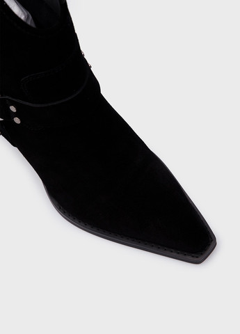 Черные зимняя ботильоны PRPY