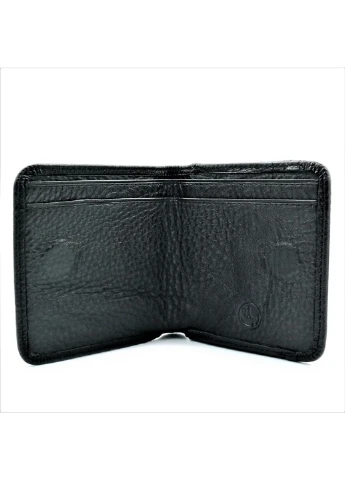 Мужской кожаный кошелек 9х9,5х2 см H.T.Leather (254595133)
