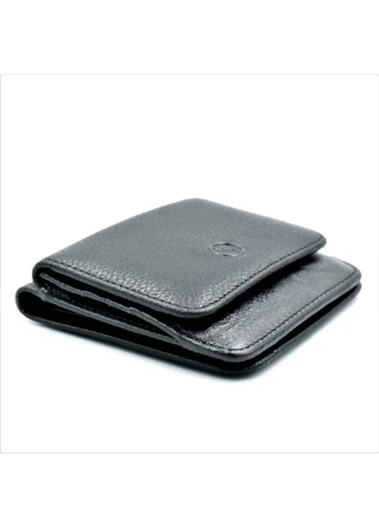 Мужской кожаный кошелек 9х9,5х2 см H.T.Leather (254595133)