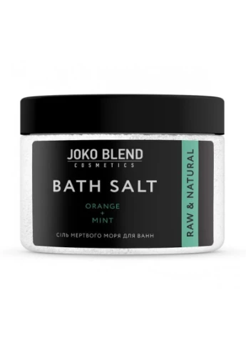 Сіль Мертвого моря для ванн Апельсин-М'ята 300 г Joko Blend (250544664)