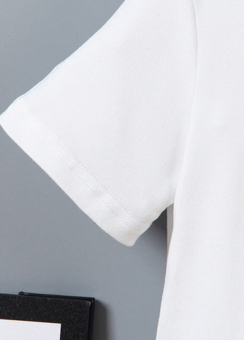 Біла літня футболка SHEIN