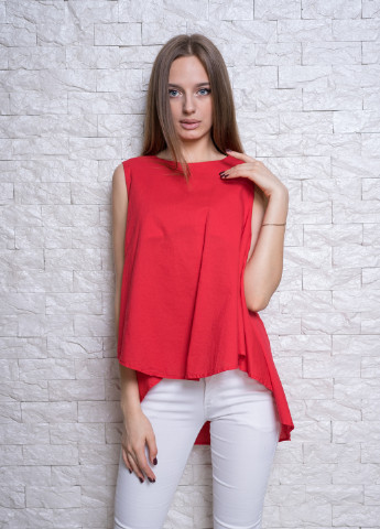 Червона літня блуза Wendy Trendy