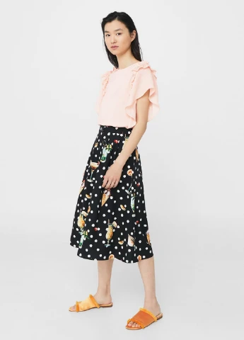 Рожева блуза Mango