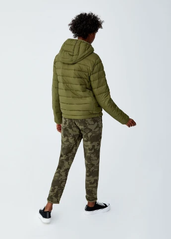 Оливкова (хакі) куртка легка,хакі, Pull & Bear