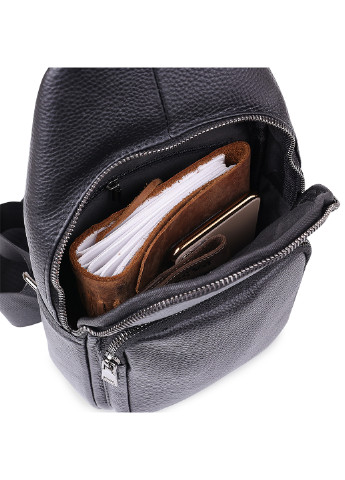 Чоловіча шкіряна сумка через плече 17х32х6 см Vintage (252130547)