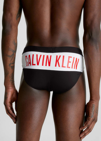 Мужские черные пляжные плавки Calvin Klein