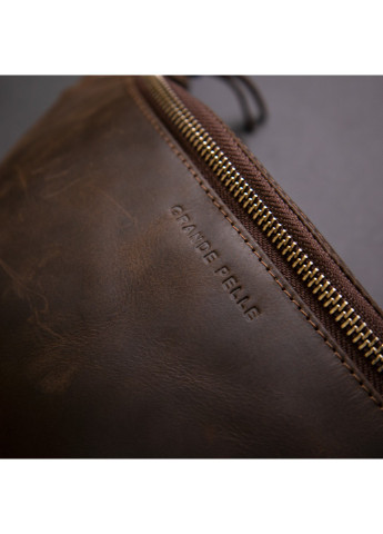 Шкіряна бананка 30х13, 5х7 см Grande Pelle (253660291)