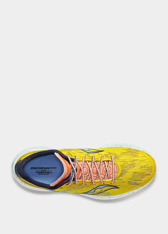 Желтые всесезонные кроссовки Saucony ENDORPHIN SPEED 3