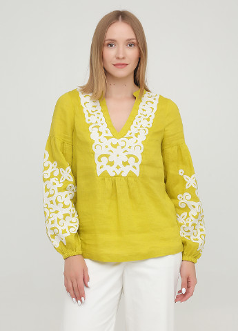 Желтая демисезонная блуза Boden