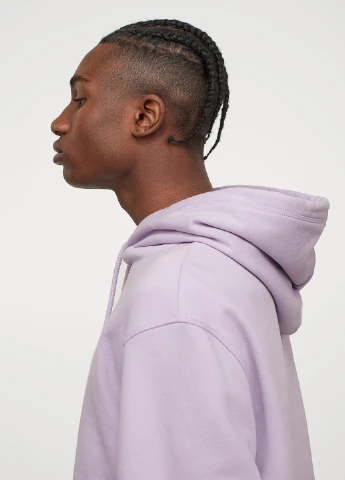 Худі фліс,світло-бузковий, H&M (255192741)