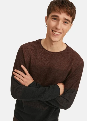 Коричневый демисезонный джемпер джемпер Jack & Jones