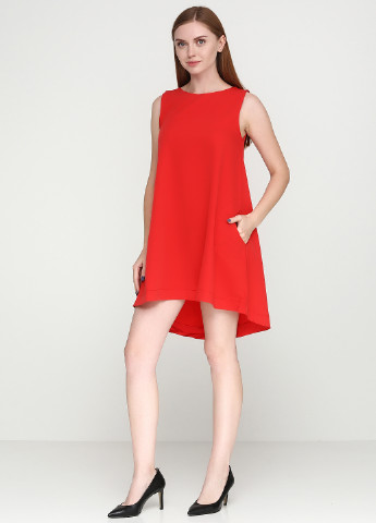 Красное кэжуал платье Monro