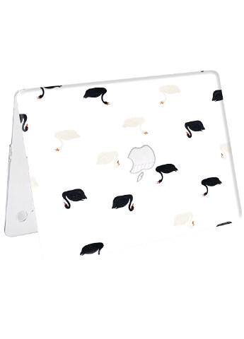 Чохол пластиковий для Apple MacBook Air 13 A1466 / A1369 Паттерн Гуси (Pattern) (6351-2778) MobiPrint (219124552)