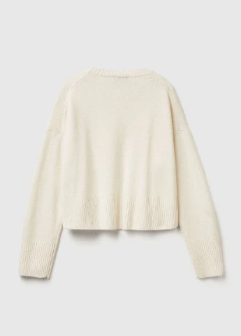 Молочный демисезонный джемпер джемпер United Colors of Benetton