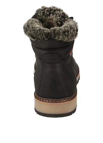 Темно-коричневые зимние ботинки Benito