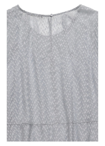 Серое кэжуал платье клеш Bruuns Bazaar однотонное