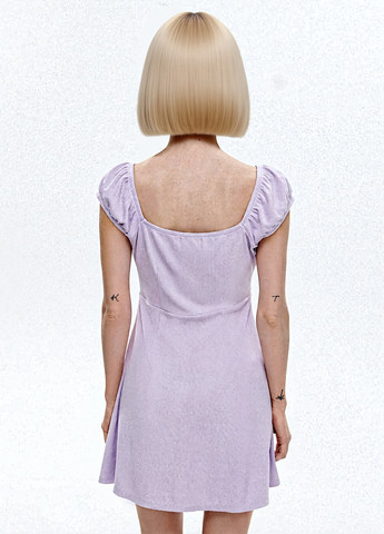 Сиреневое кэжуал платье Cropp однотонное