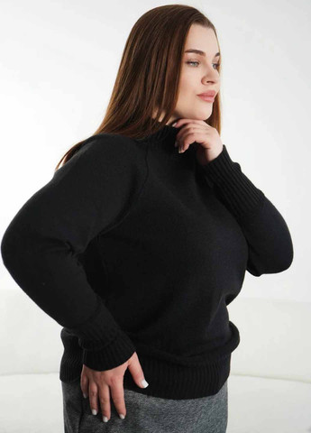 Черный демисезонный джемпер джемпер Fashion