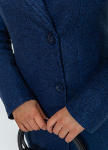Темно-синее демисезонное Пальто однобортное Ager