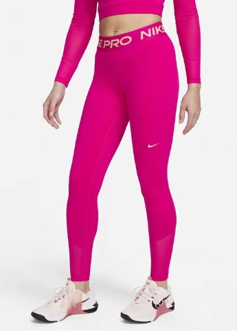 Розовые демисезонные леггинсы fb5687-615 Nike