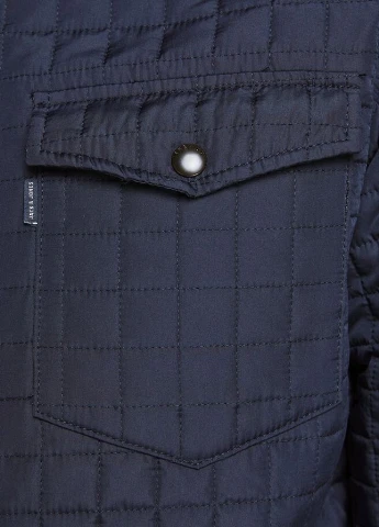 Темно-синяя демисезонная куртка JACK&JONES