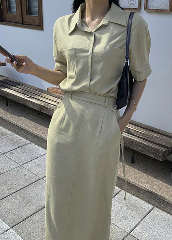 Костюм (сорочка, спідниця) SHEIN (341735031)
