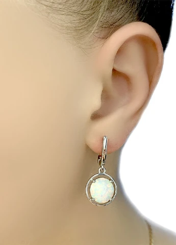 Сережки Silver Flame (233883827)