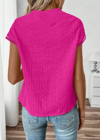 Фуксия блуза SHEIN