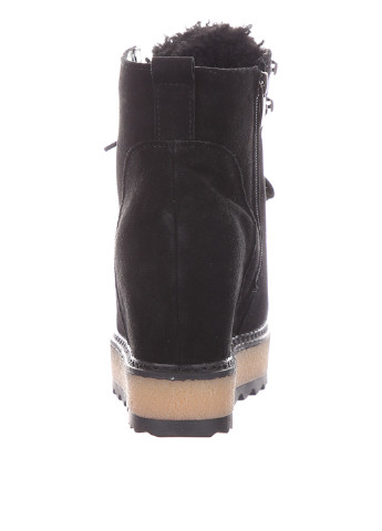 Зимние ботинки Selesta со шнуровкой, с мехом из натуральной замши