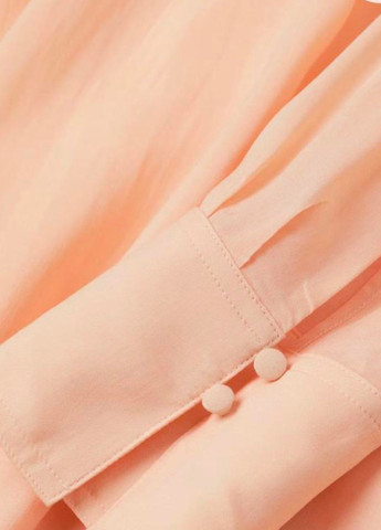 Персикова кежуал сукня сукня-сорочка SHEIN однотонна