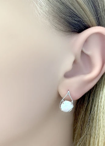 Сережки Silver Flame (233883886)