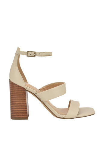 Бежевые босоножки Calvin Klein с ремешком