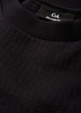 Чорний світшот C&A однотонний без декору (316739925)