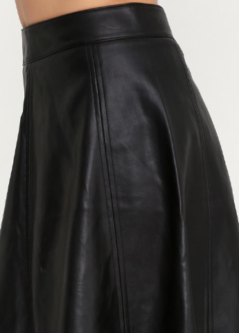 Черная кэжуал юбка H&M мини