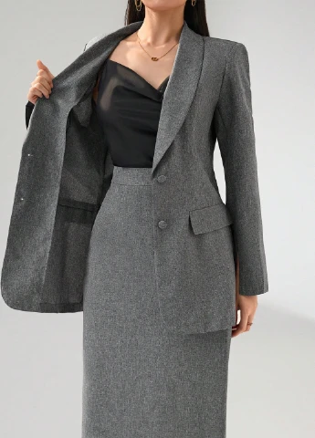 Костюм (жакет, спідниця) SHEIN (367042317)