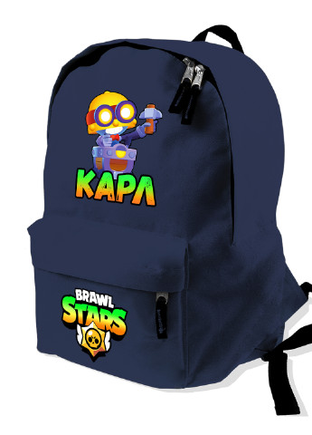 Детский рюкзак Шахтар Карл Бравл Старс (Carl Brawl Stars) (9263-1026) MobiPrint (217363760)